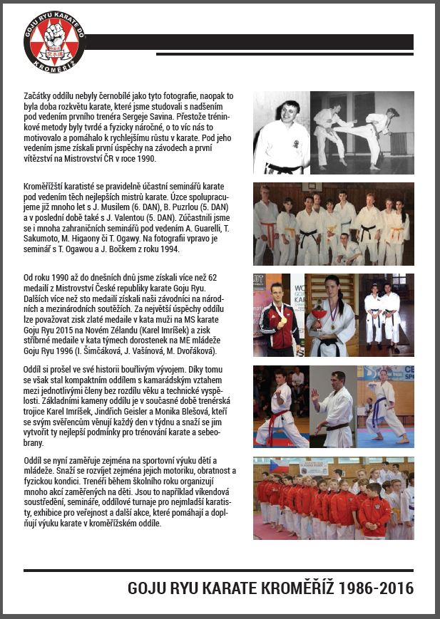 Karate Goju Ryu Kroměříž